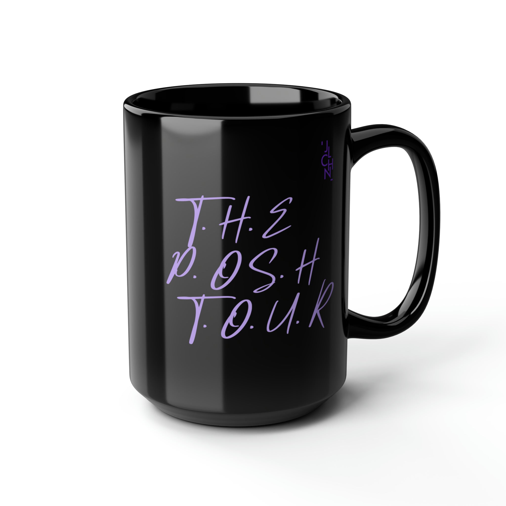 Savor Every Sip with Elegance: Juli Chan's Lavender Violet Logo Mug – 450 ml of Musical Bliss And Posh Tribute to 'The Posh Tour