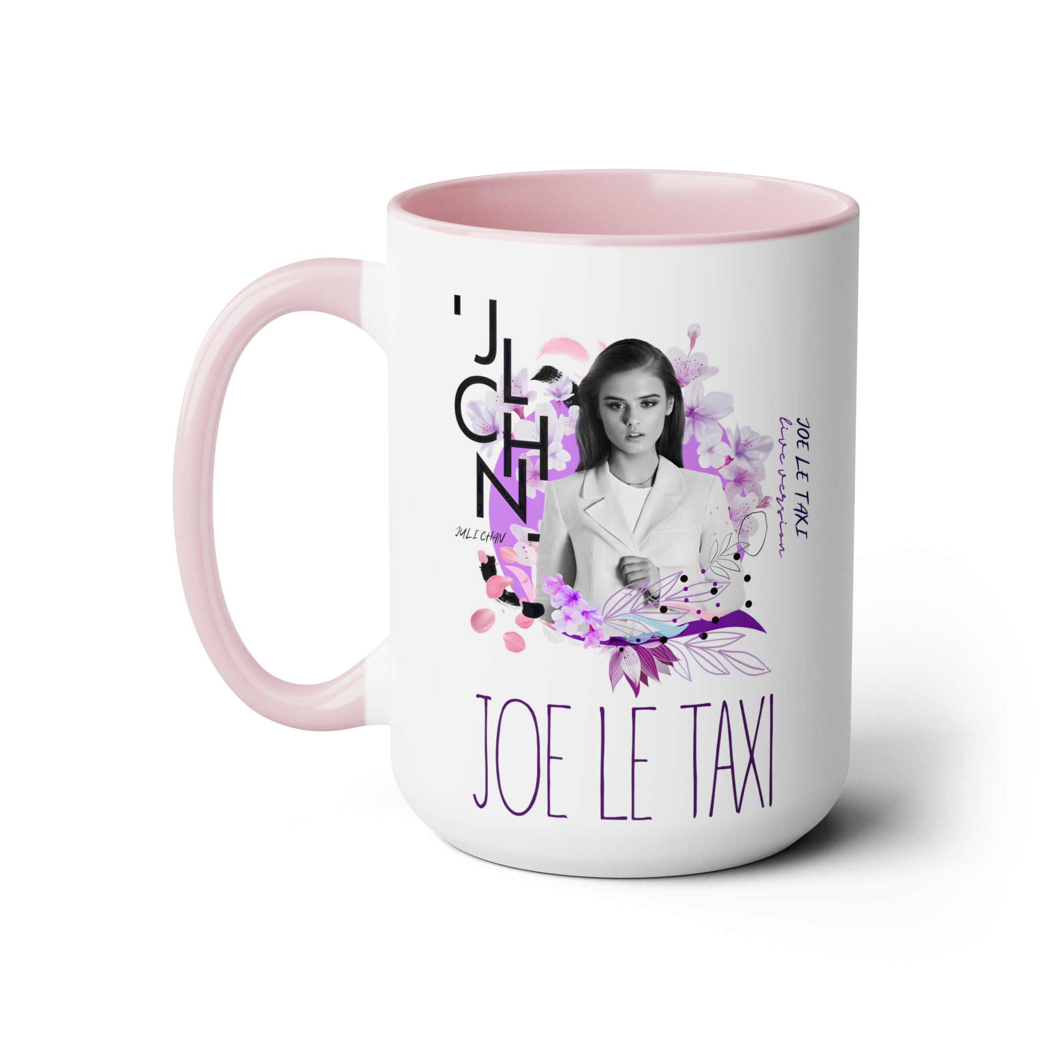 Captivating Cover Arts from 'The Posh Tour' Live Versions - Juli Chan's Two Tone Big Coffee Mugs, 450 ml
