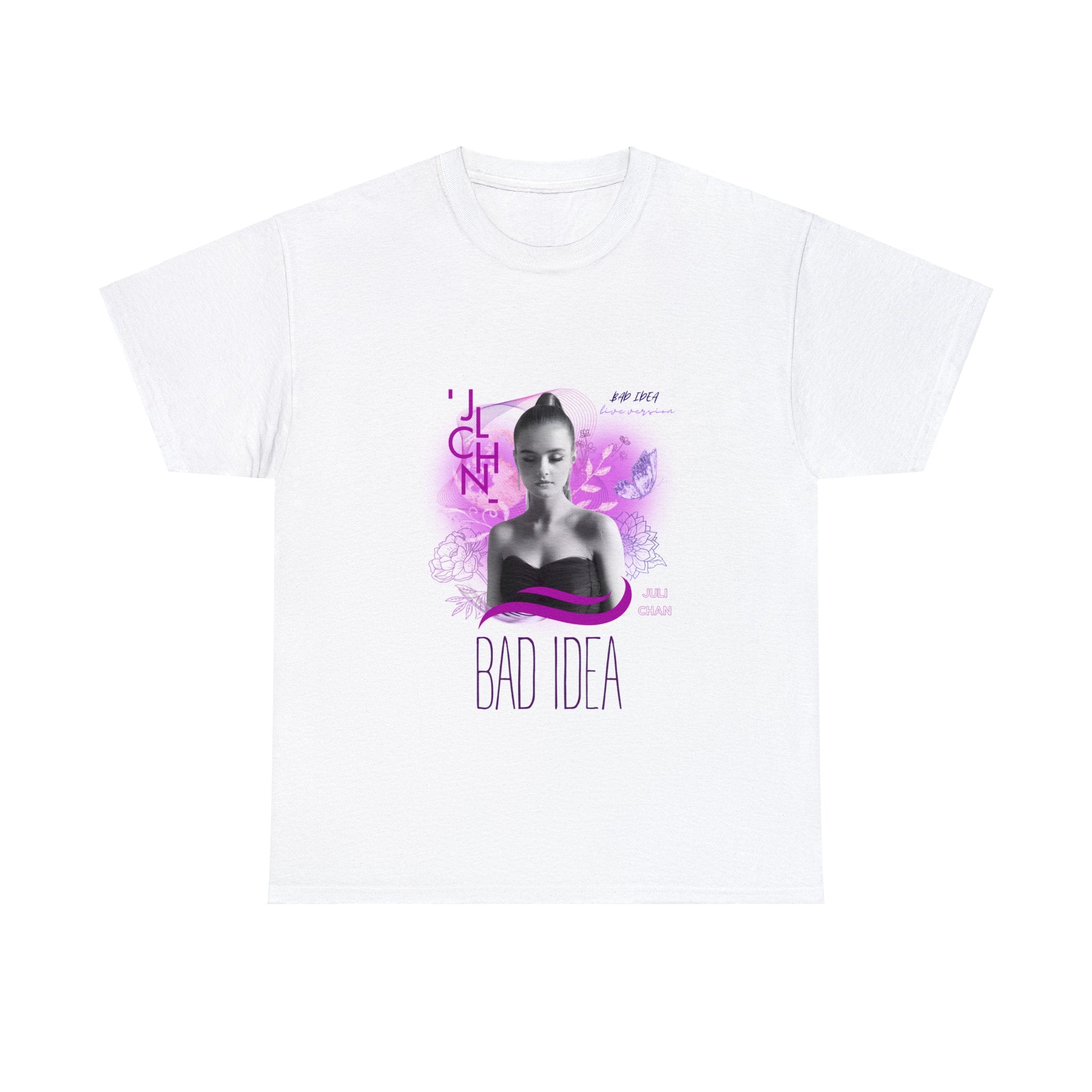 Captivate the Moment: Juli Chan's 'Bad Idea' Cover Art Replica Tee Shirt, A Tribute to 'The Posh Tour'