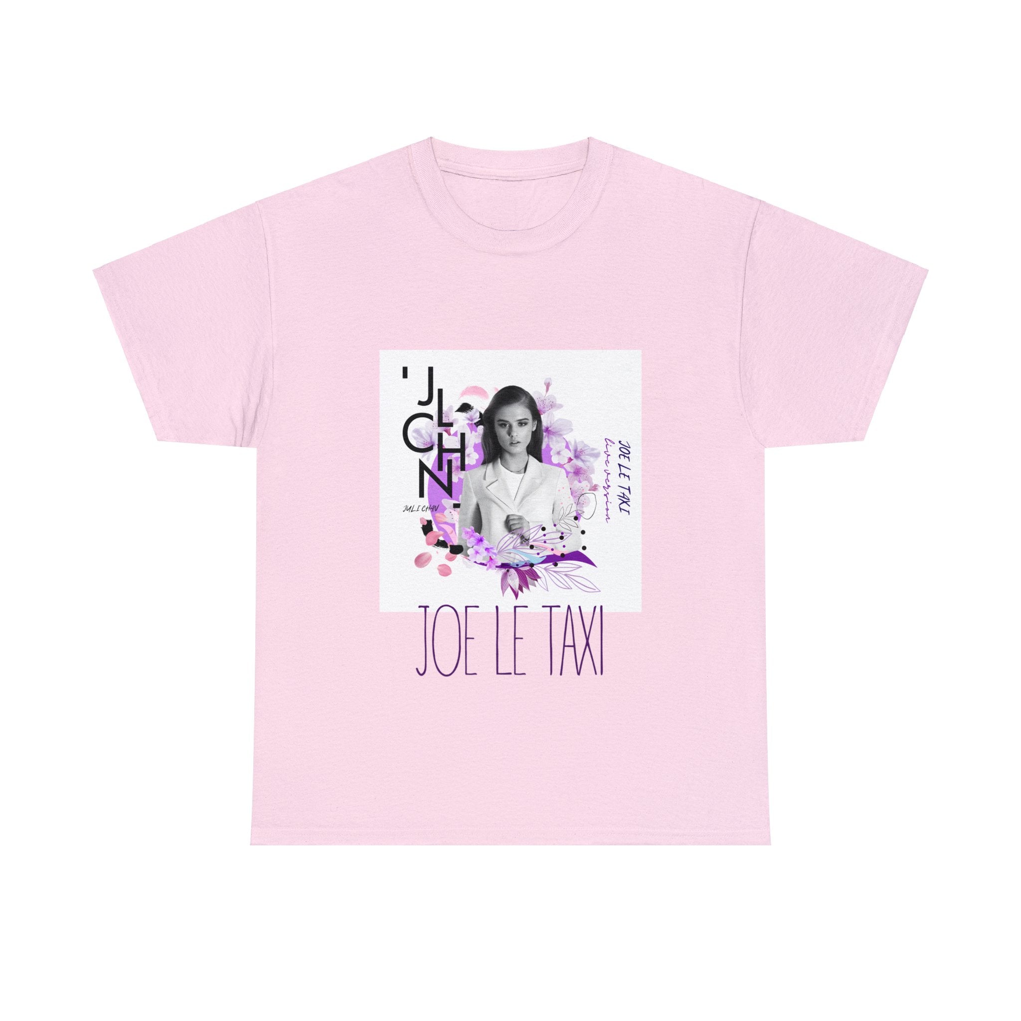 Embrace the Magic: Juli Chan's 'Joe Le Taxi' Cover Art Replica Tee Shirt, A Tribute to 'The Posh Tour'